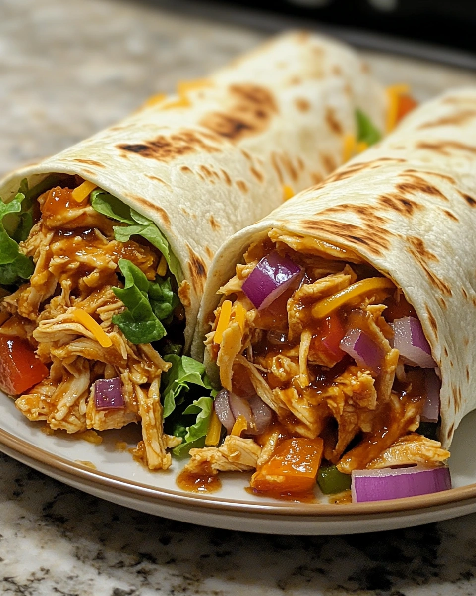 Spicy Honey BBQ Chicken Wrap Mix Recipe