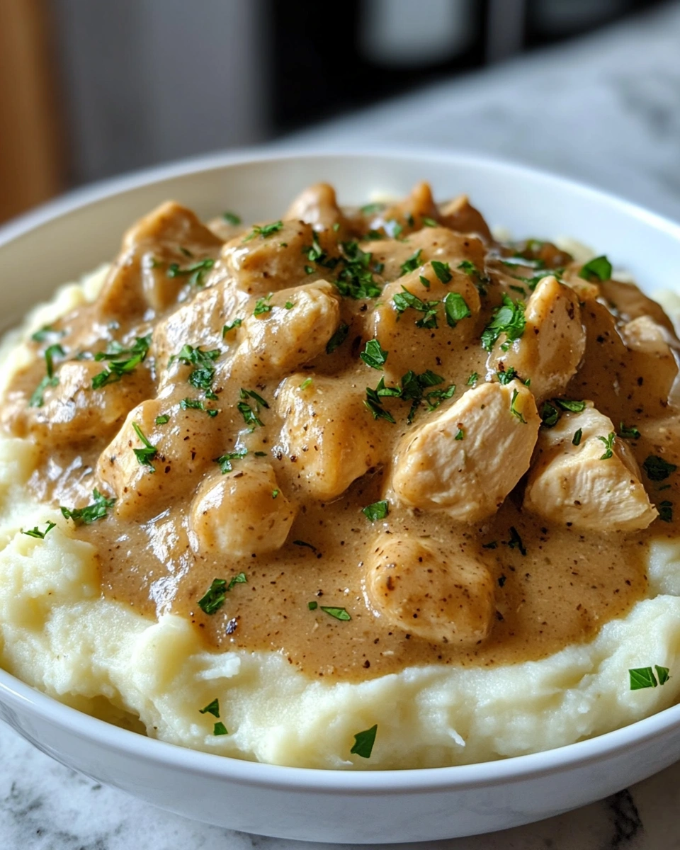Chicken Gravy Over Mashed Potatoes: The Ultimate Comfort Food Recipe