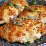 Easy Golden Baked Provolone Chicken – The Best Chicken Dinner You'll Ever Try