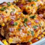 Cheesy BBQ Chicken Bake! Easy Family Recipes