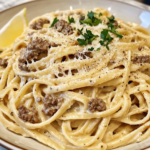 Easy Cajun Beef Alfredo Linguine – The Best Cajun Beef Alfredo Linguine You'll Ever Try