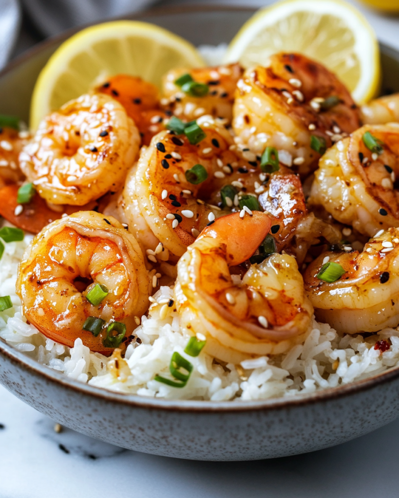 Easy Shrimp Garlic Rice Bowls – The Best Shrimp Garlic Rice Bowls You'll Ever Try