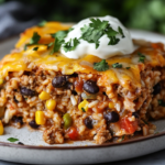 The Only Beef Enchilada Rice Bake Recipe You'll Ever Need