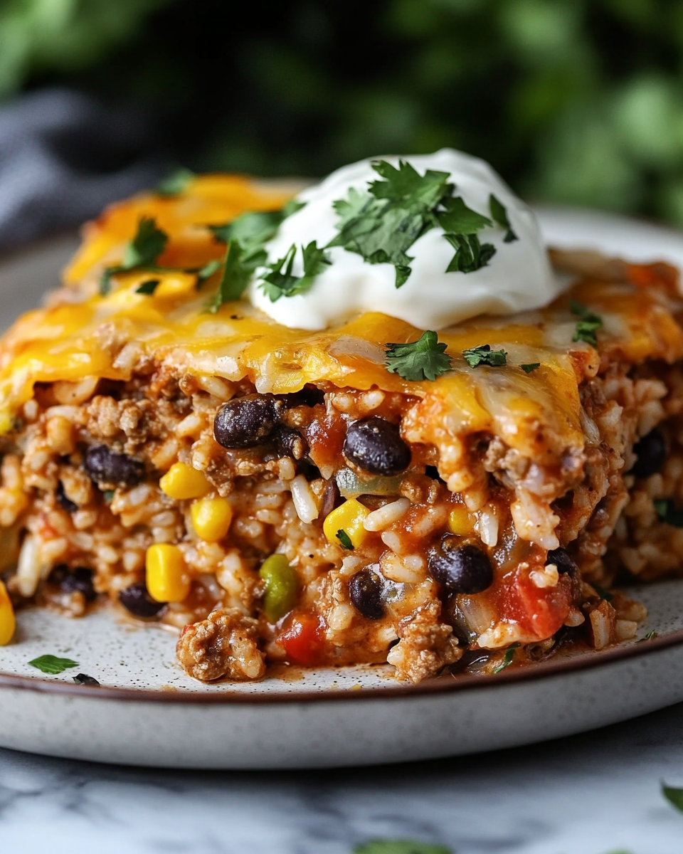 The Only Beef Enchilada Rice Bake Recipe You’ll Ever Need