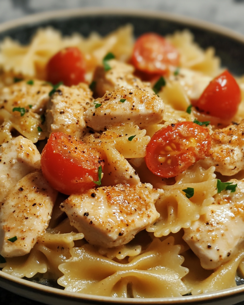 The Only Creamy Cajun Chicken Bowtie Pasta Recipe You'll Ever Need