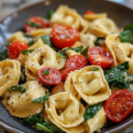 Simple Mozzarella Tomato Tortellini You'll Actually Make Again