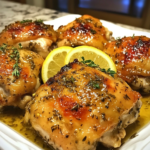 Honey Dijon Herb Chicken Thighs Recipe You'll Actually Make Again