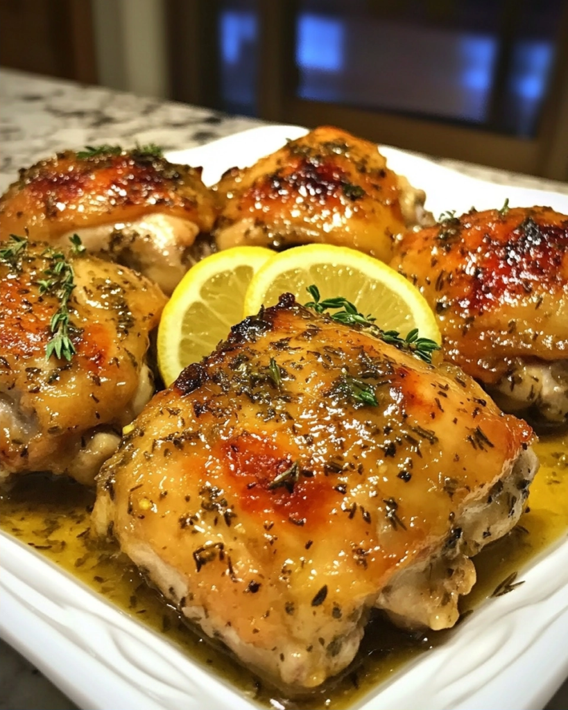 Honey Dijon Herb Chicken Thighs Recipe You'll Actually Make Again