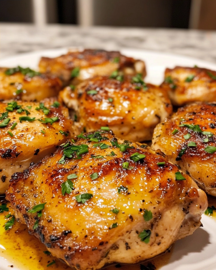 Easy Ranch Garlic Chicken Thighs Recipe