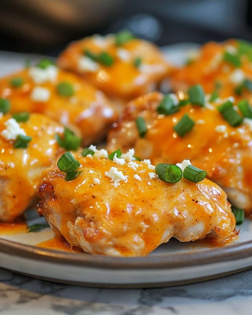 Easy Buffalo Style Chicken Thigh Bake Recipe