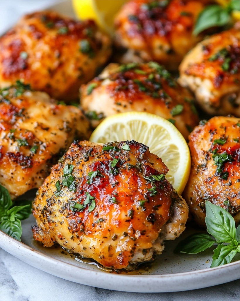 Easy Italian Herb Chicken Thighs Recipe