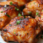 The Only BBQ Style Oven Chicken Thighs Recipe You'll Ever Need