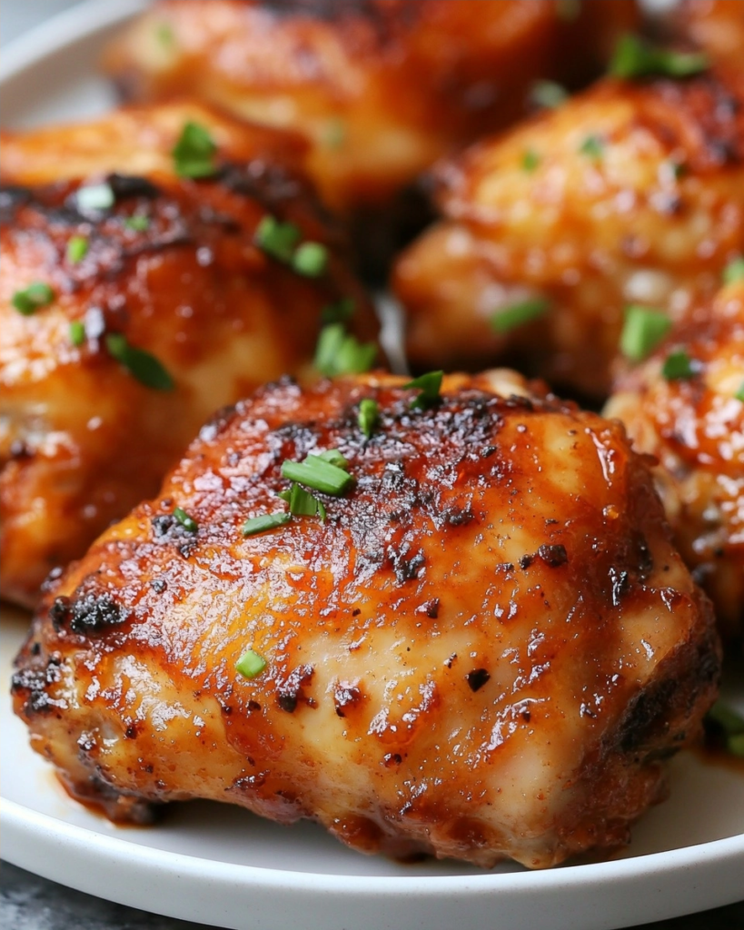 The Only BBQ Style Oven Chicken Thighs Recipe You'll Ever Need