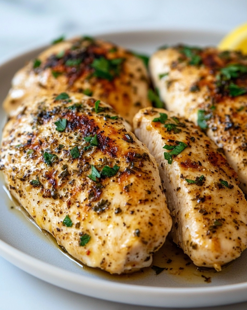 The Only Garlic Herb Chicken Breast Recipe You'll Ever Need