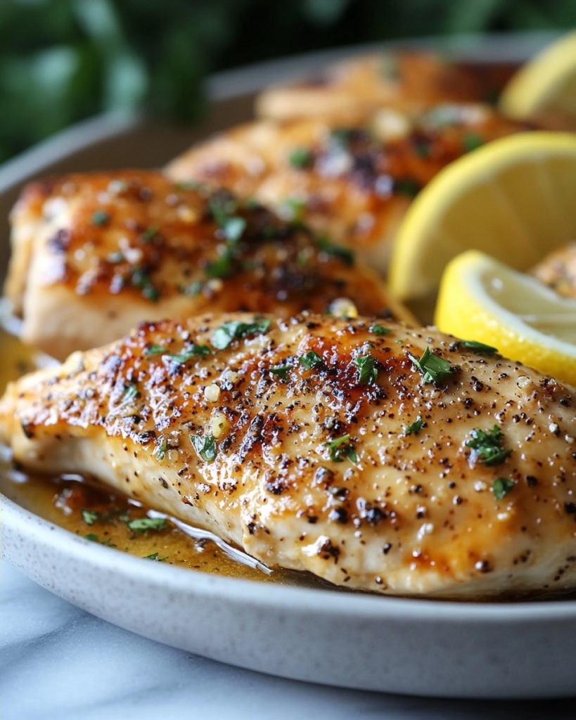 Easy Lemon Butter Chicken Breast Recipe