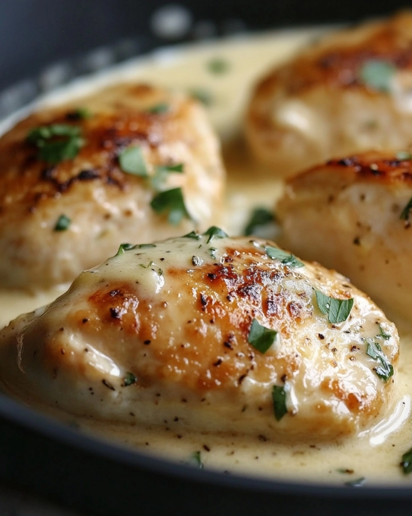 The Best Creamy Garlic Sauce Chicken Recipe