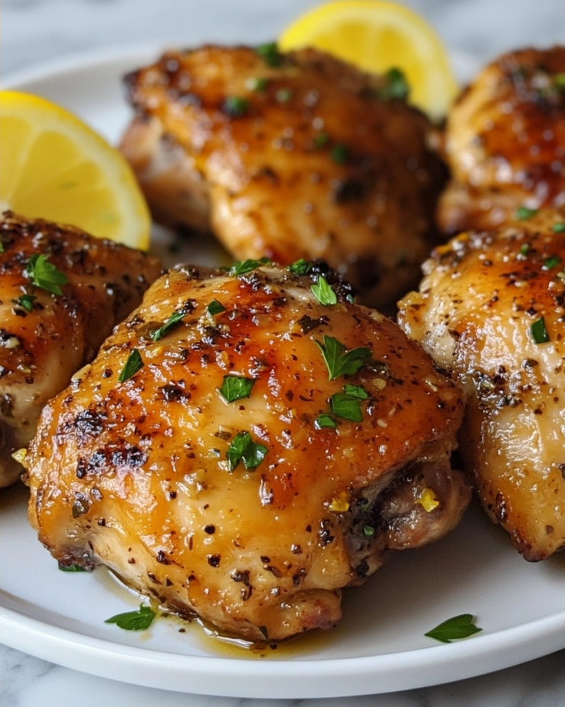 Simple Garlic Lemon Chicken Thighs You'll Actually Make Again