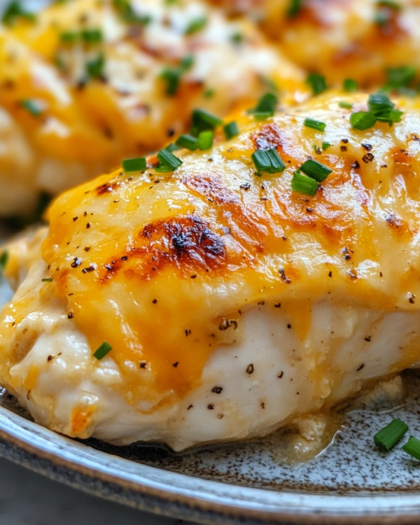 Easy Cheddar Chicken Bake Recipe
