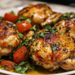 Easy Mediterranean Chicken Thighs Recipe