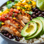 Simple Southwest Chicken Rice Bowls You'll Actually Make Again