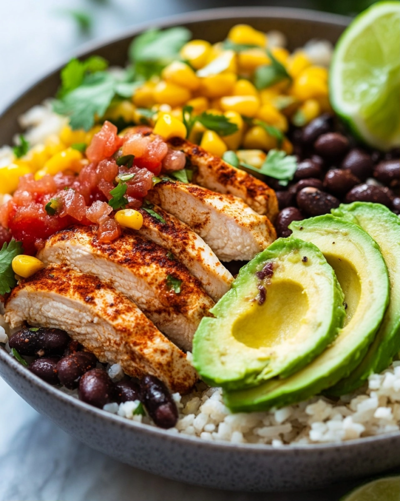 Simple Southwest Chicken Rice Bowls You'll Actually Make Again