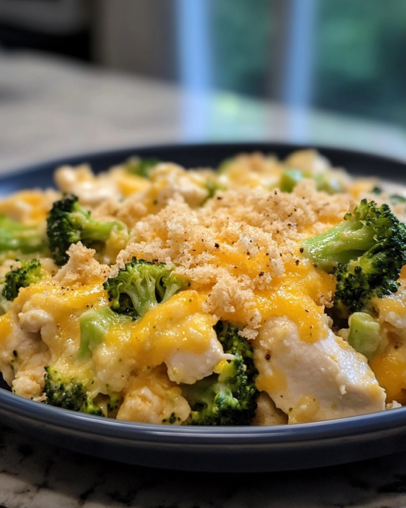 The Only Cheesy Chicken Broccoli Casserole Recipe You'll Ever Need