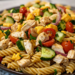 Easy Chicken Bacon-Free Ranch Pasta Salad Recipe