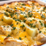 The Best Creamy Chicken Potato Bake Recipe