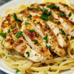 The Best Garlic Butter Chicken Noodles Recipe