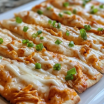 Easy Crispy Buffalo Chicken Flatbreads Recipe
