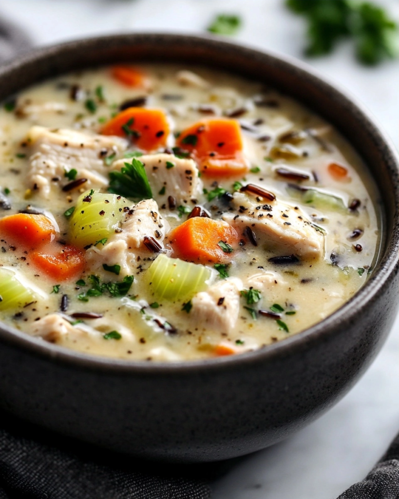 The Only Chicken and Wild Rice Soup Recipe You'll Ever Need