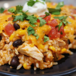 Homemade Chicken Burrito Rice Bake – Better Than Takeout