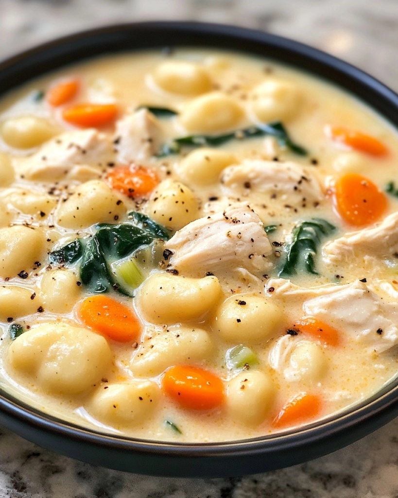 Simple Creamy Chicken Gnocchi Soup You'll Actually Make Again
