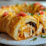 Easy Chicken Taco Crescent Ring Recipe