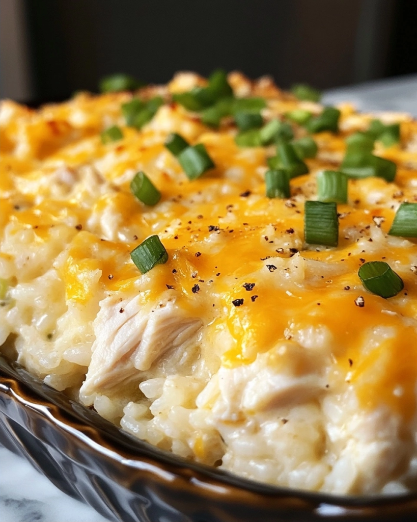 The Easiest Chicken Ranch Rice Casserole You'll Ever Make