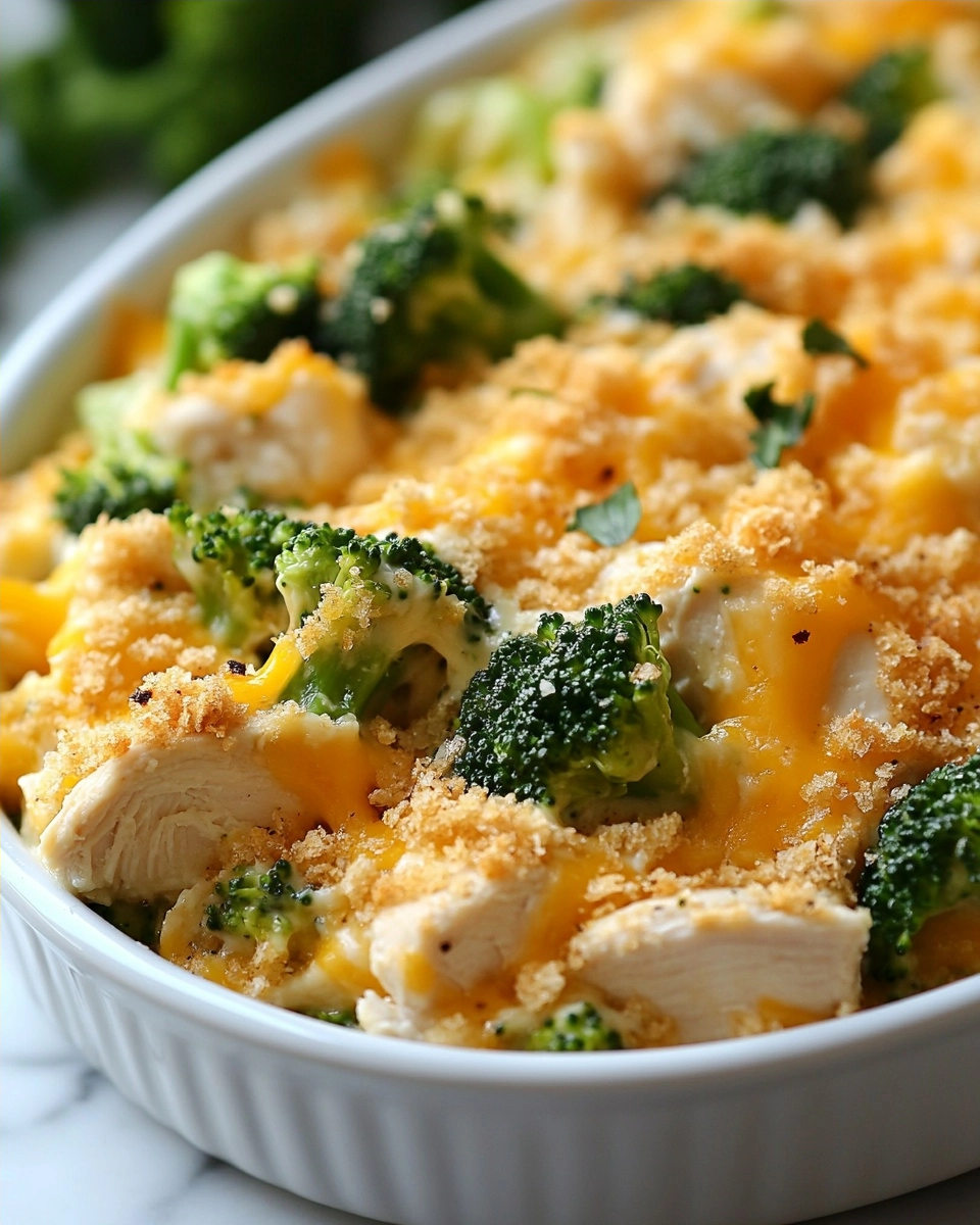 The Best Cheesy Chicken Broccoli Casserole Recipe