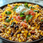 The Only Ground Beef Taco Rice Skillet Recipe You'll Ever Need