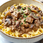 The Only Slow Cooker Beef Stroganoff Recipe You'll Ever Need