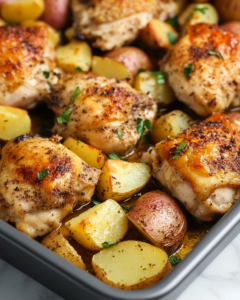 Simple Baked Ranch Chicken and Potatoes You'll Actually Make Again