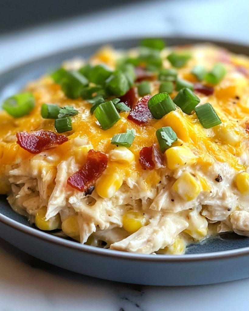 Easy Loaded Chicken Bacon-Free Ranch Casserole Recipe