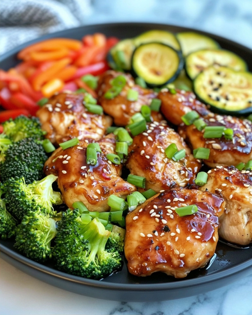 Easy Sheet Pan Teriyaki Chicken and Veggies Recipe
