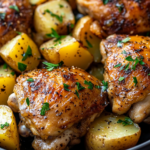 Easy Honey Mustard Chicken and Potatoes Recipe