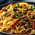 Homemade Ground Beef Lo Mein – Better Than Takeout