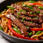 Homemade Teriyaki Beef Noodle Skillet – Better Than Takeout