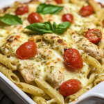 The Best Chicken Pesto Pasta Bake Recipe