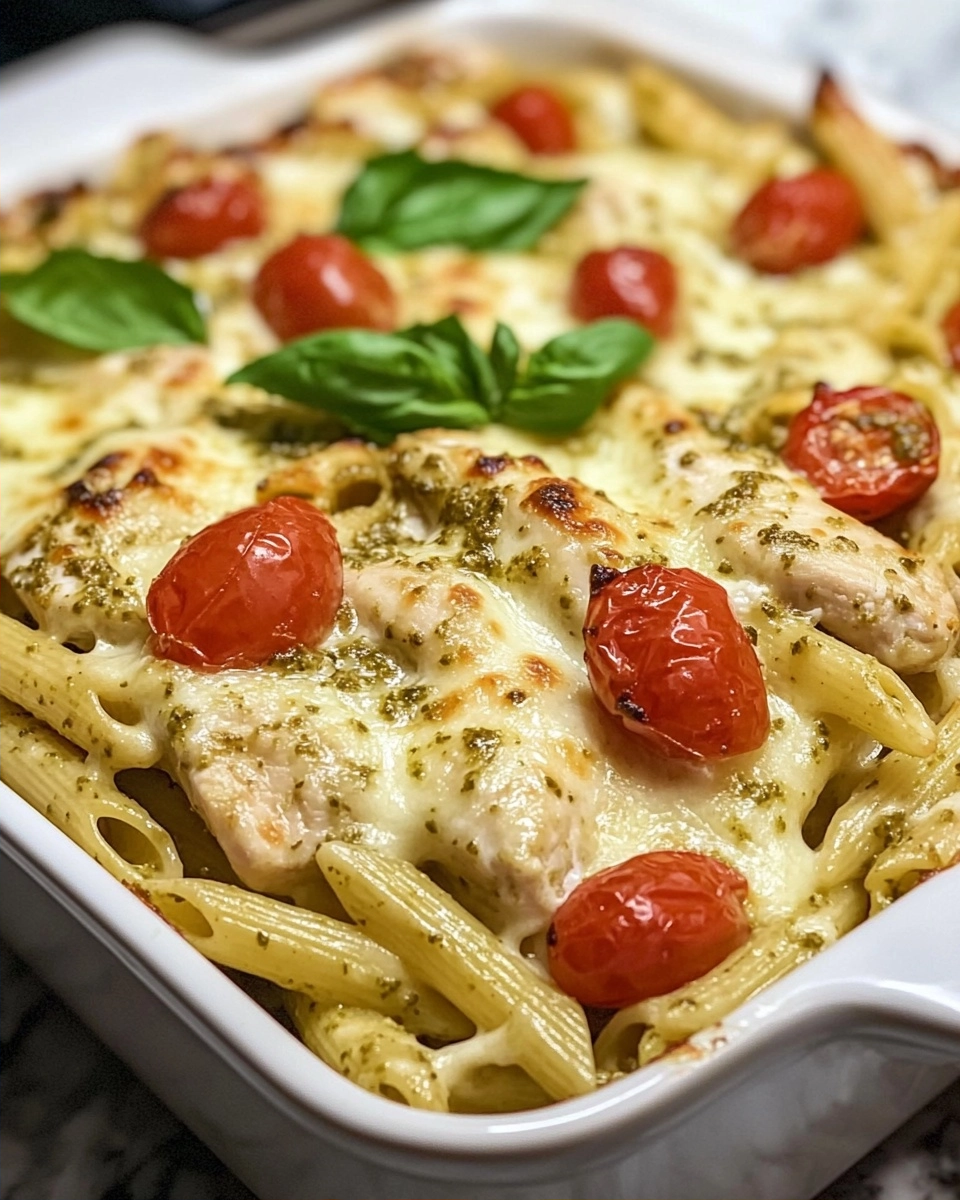 The Best Chicken Pesto Pasta Bake Recipe
